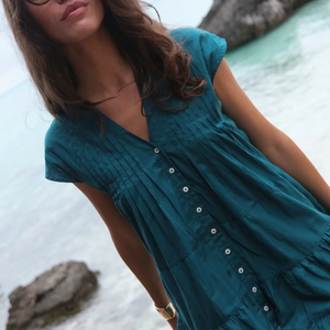 Marea Mackenzie Dress - Deep Teal