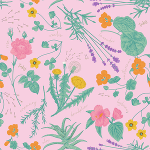 TABS Scarf - The Botanist: Princess Pink
