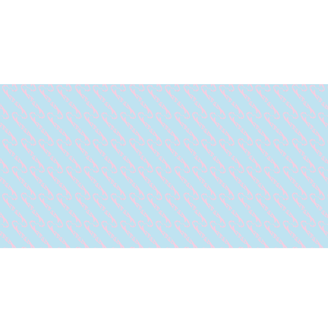 TABS Beach Towel - Bermuda Map - Pink & Blue