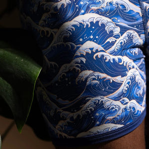Swole Panda Boxers - Wave