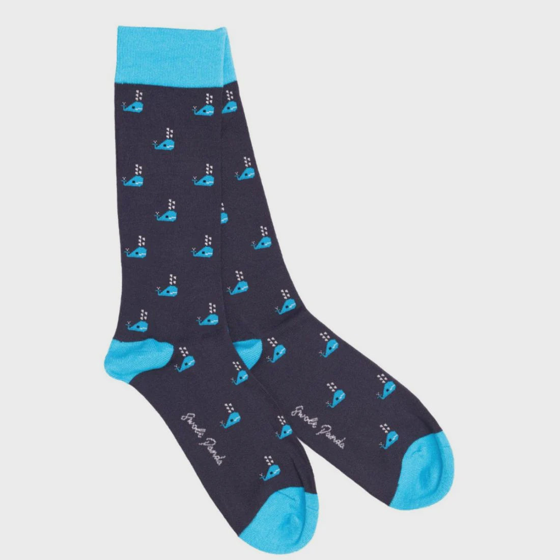Swole Panda Socks - Whale