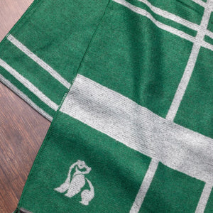 Swole Panda Scarf - Green/Gray Bamboo Scarf