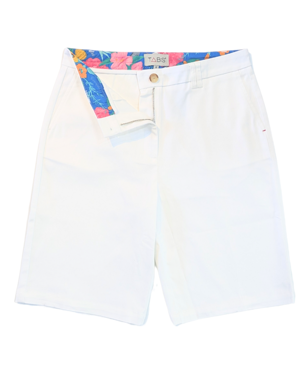 Women's Five-Star Stretch Bermudas - Gibbs Hill White