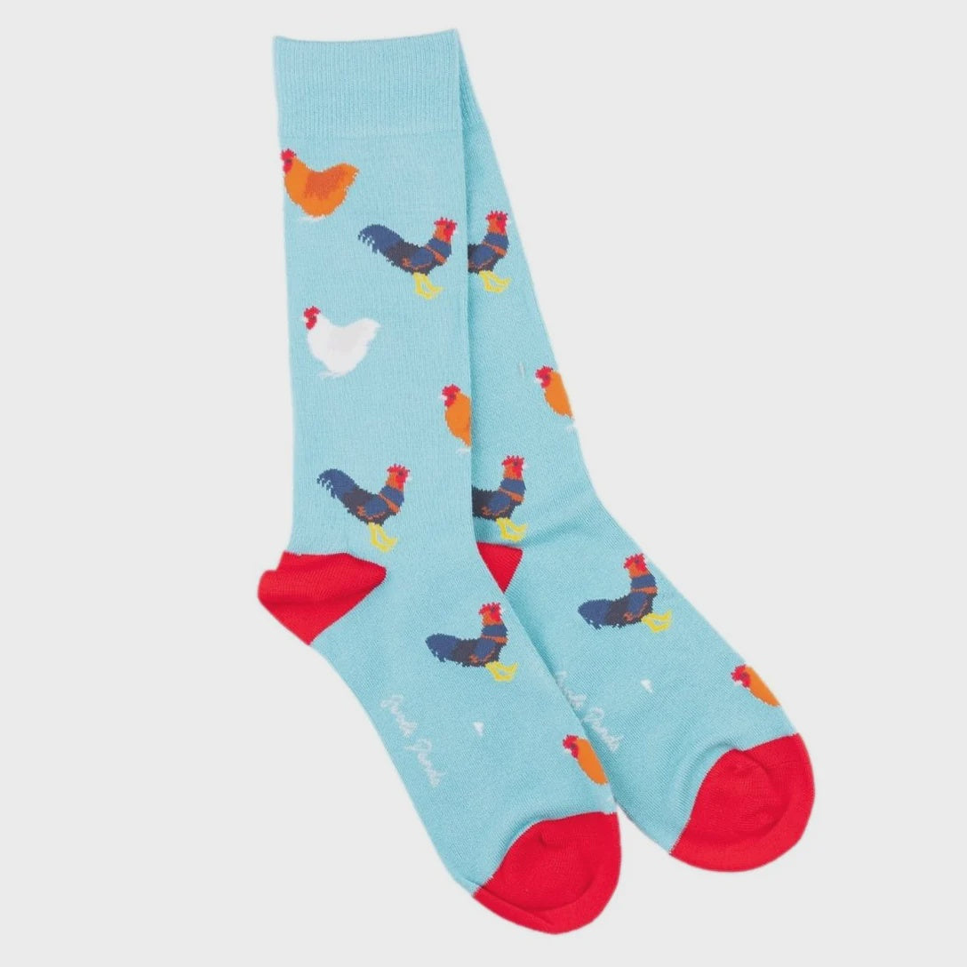 Swole Panda Socks - Rooster