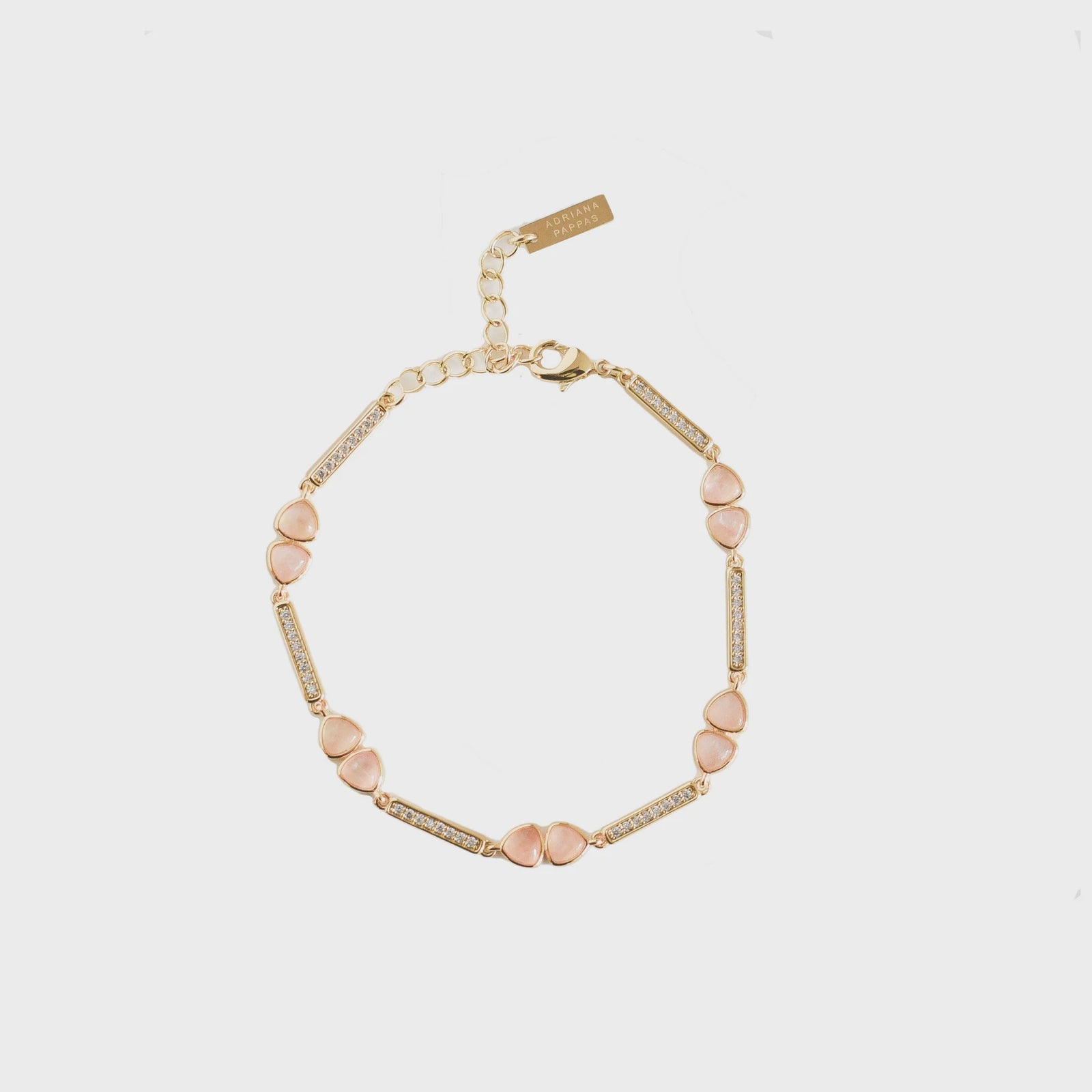 Adriana Pappas - Gemstone Links Bracelet