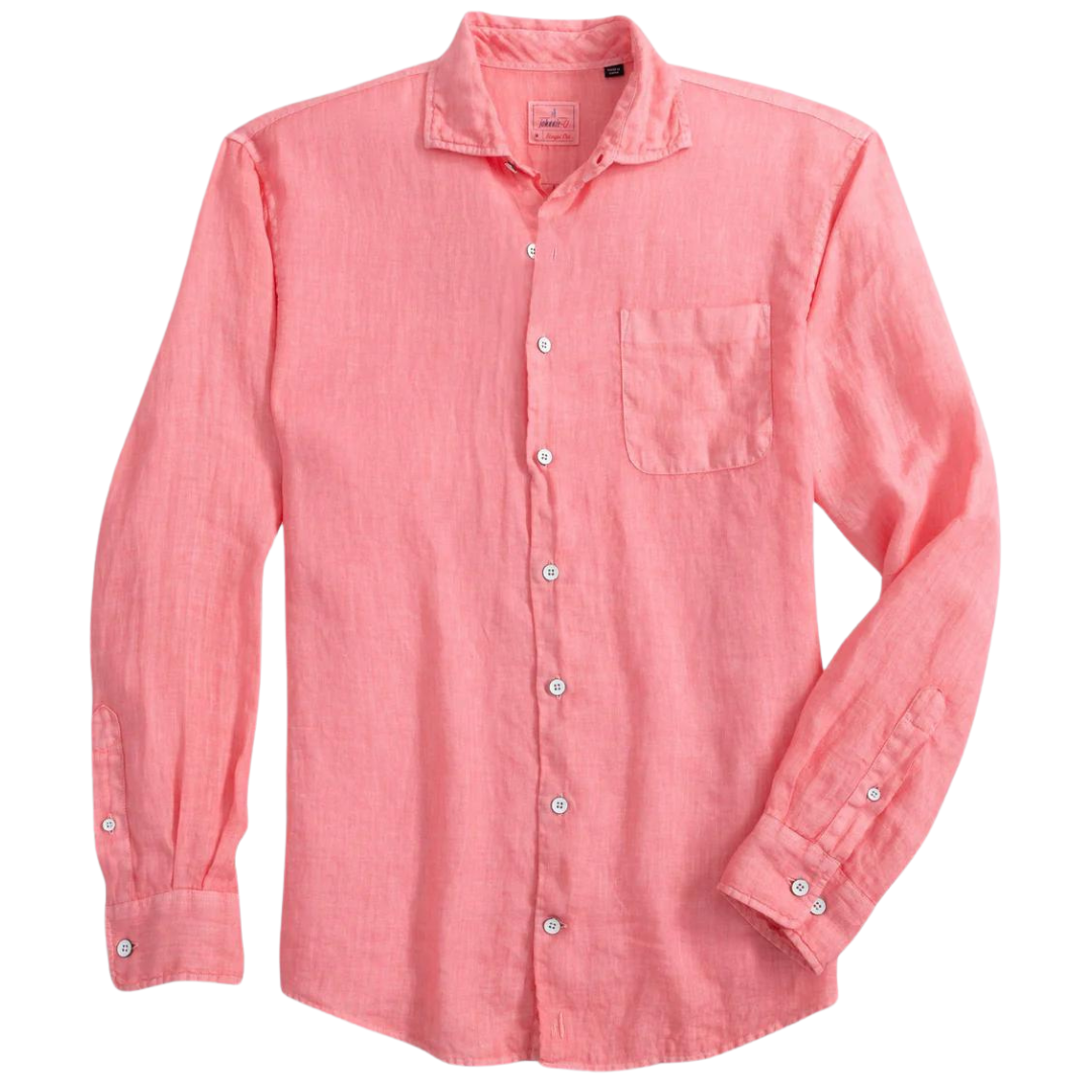 Johnnie-O Emory Shirt - Daiquiri