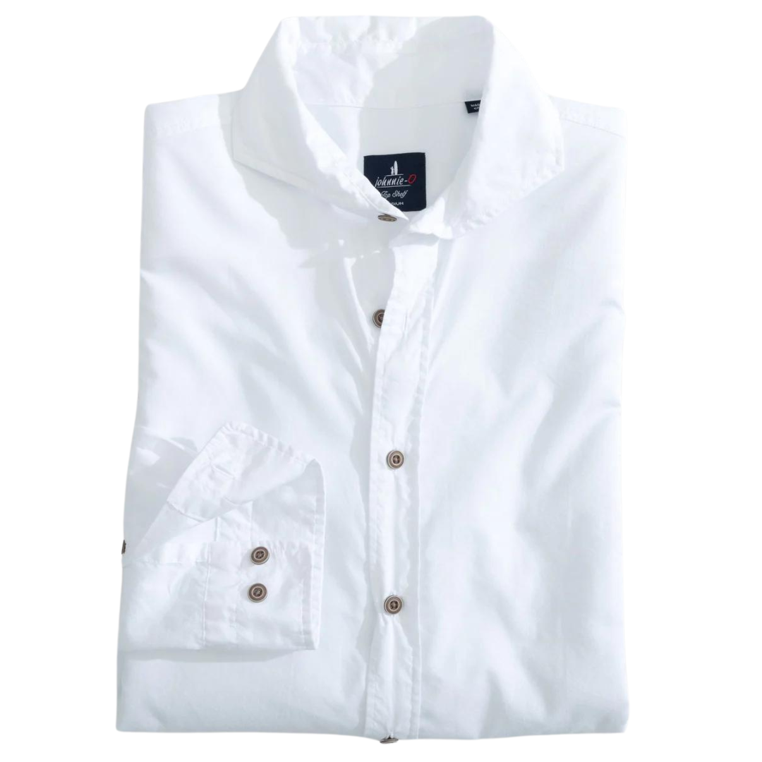 Johnnie-O Albin Shirt - White