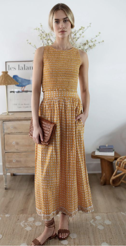 Marea Charlotte skirt - Marigold Thistle