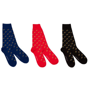 Swole Panda 3 Pack Socks - Bicycle