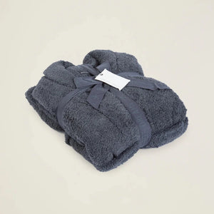 Barefoot Dreams CozyChic Adult Robe - Slate Blue