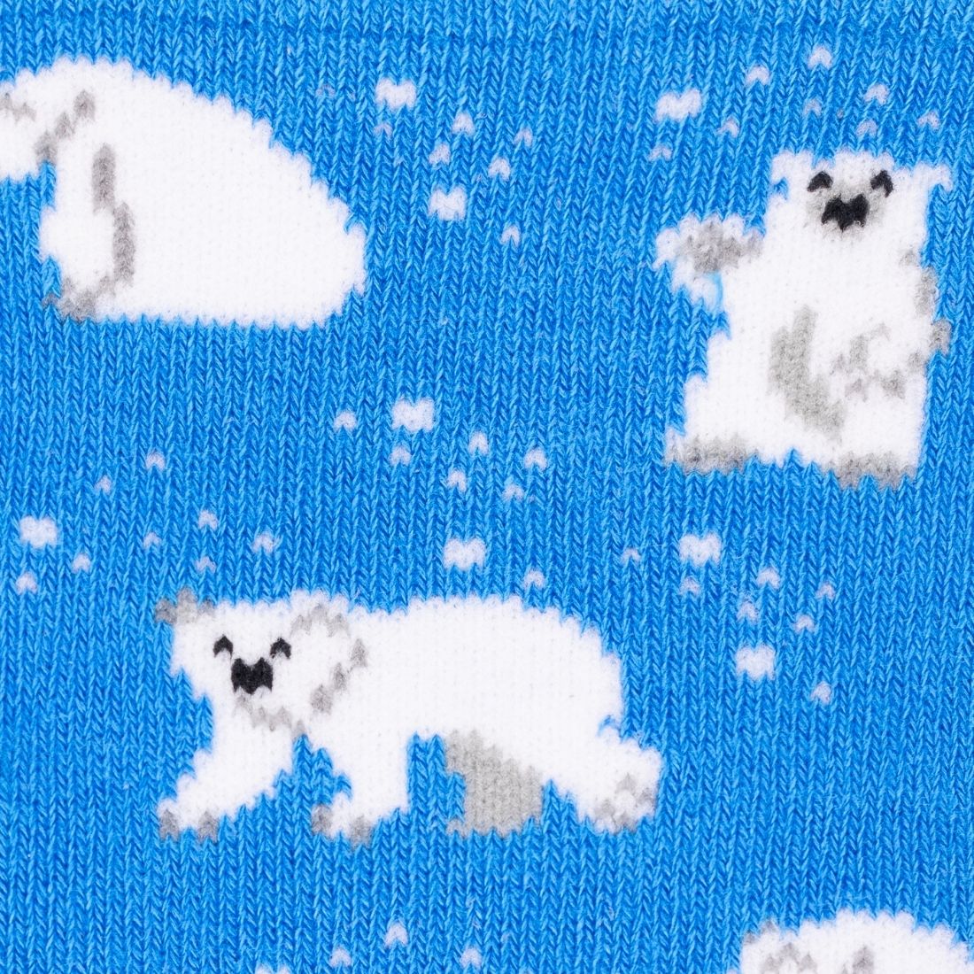 Swole Panda Socks - Polar Bear