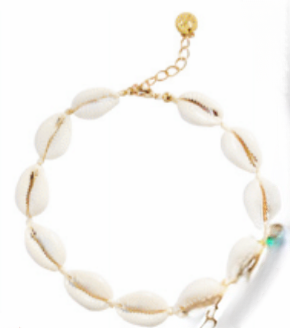 Adriana Pappas - Mini Natural Shell Anklet