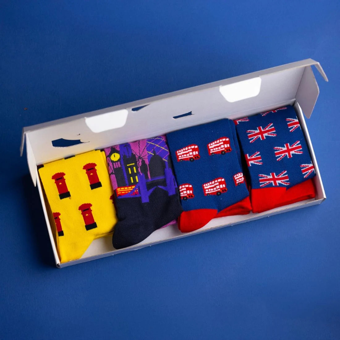 Swole Panda 4 Pack Socks - London