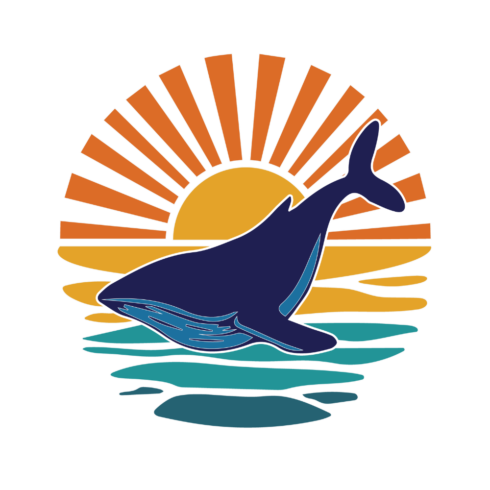 Kid's T-Shirt - Whale Sunset