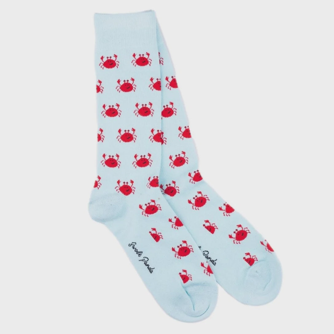 Swole Panda Socks - Crab