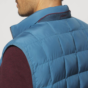 Johnnie-O Enfield Quilted Vest - Slate