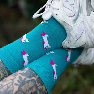 Swole Panda Socks - Unicorn