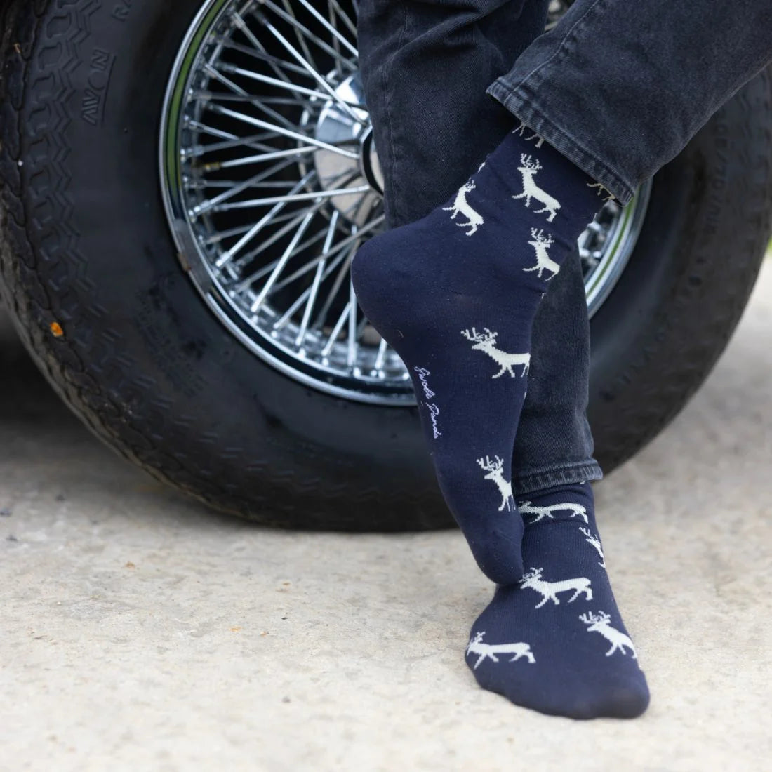 Swole Panda Socks - Deer