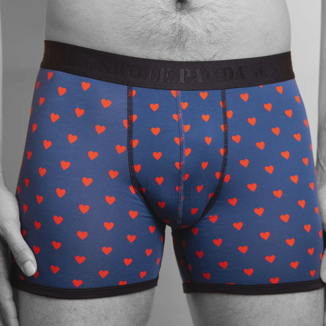 Swole Panda Boxers - Love Hearts