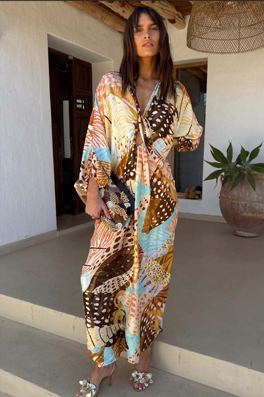 BDA Never Fully Dressed Toria Dress - Animal Shell