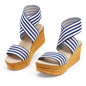 Charleston Shoe Co. Bermuda Platform Wedge - Lumina