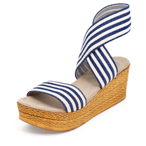 Charleston Shoe Co. Bermuda Platform Wedge - Lumina