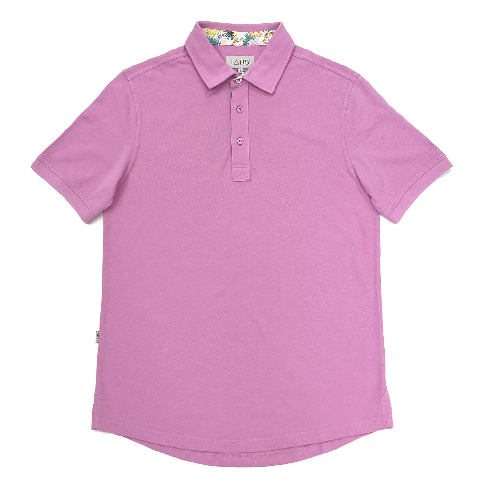 Men's Cotton Polo - Banana Orchid