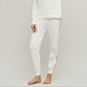 Barefoot Dreams CozyChic Ultra Lite Heart Stripe Jogger