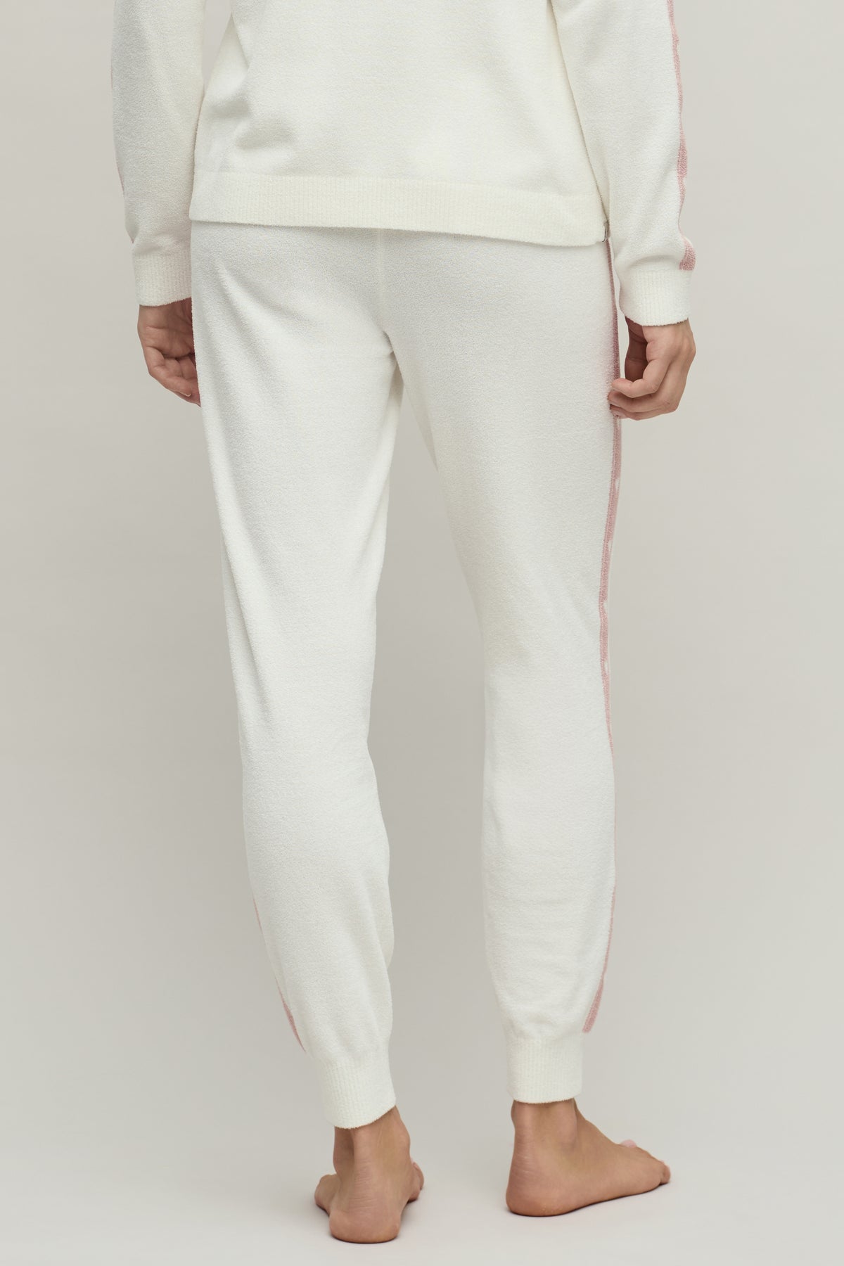 Barefoot Dreams CozyChic Ultra Lite Heart Stripe Jogger
