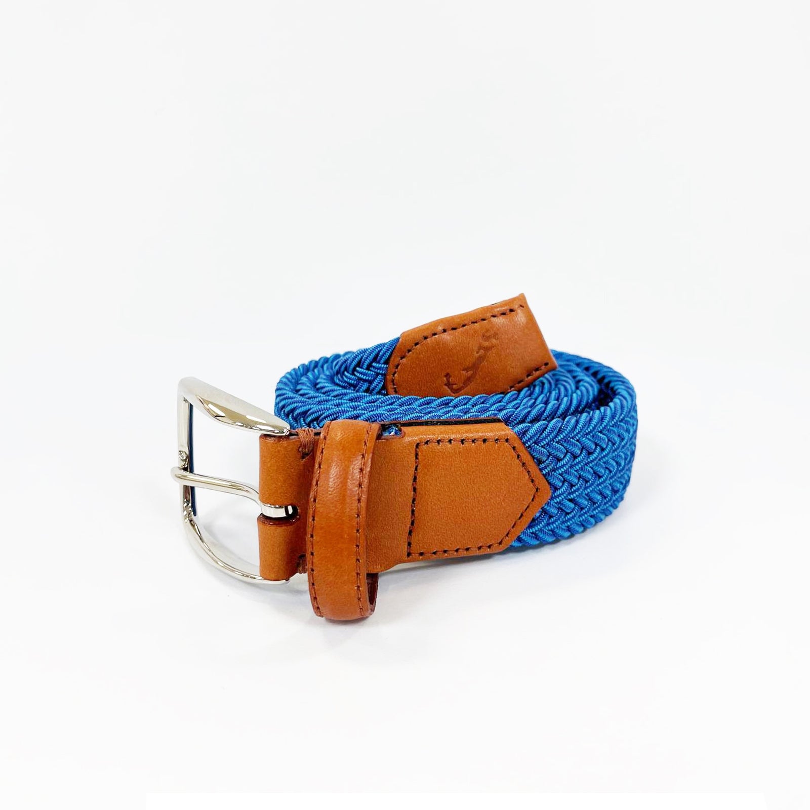 F. H. Wadsworth Elastic Stretch Belt -  Blue & Light Blue