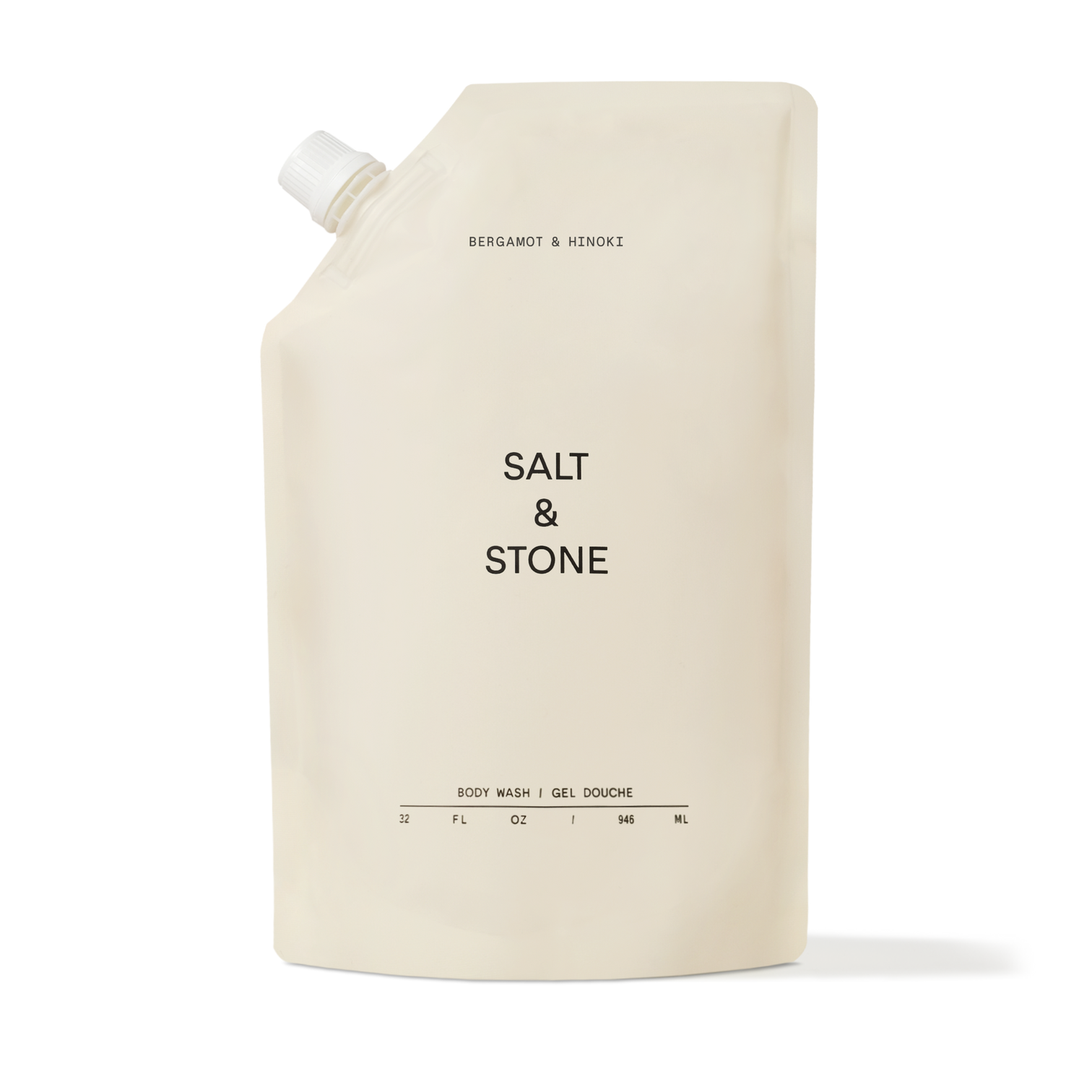 Salt & Stone Body Wash Refill - Bergamot & Hinoki