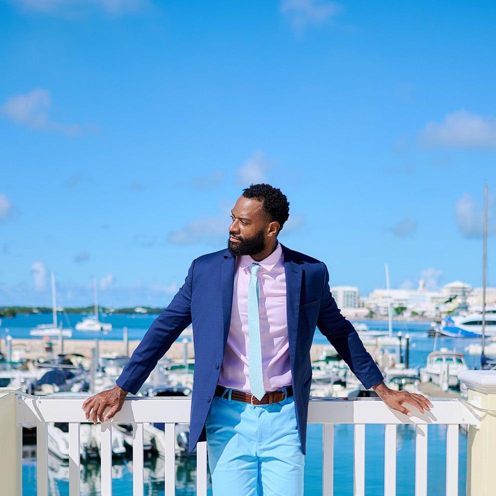 TABS Bermuda Tie Blue Wave
