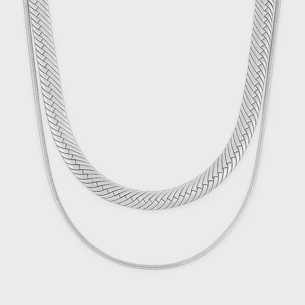 Ellie Vail - Cassia Double Chain Necklace