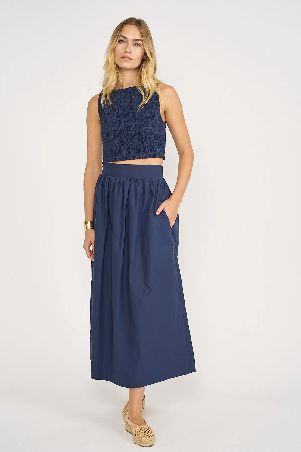 Marea Charlotte skirt - Navy