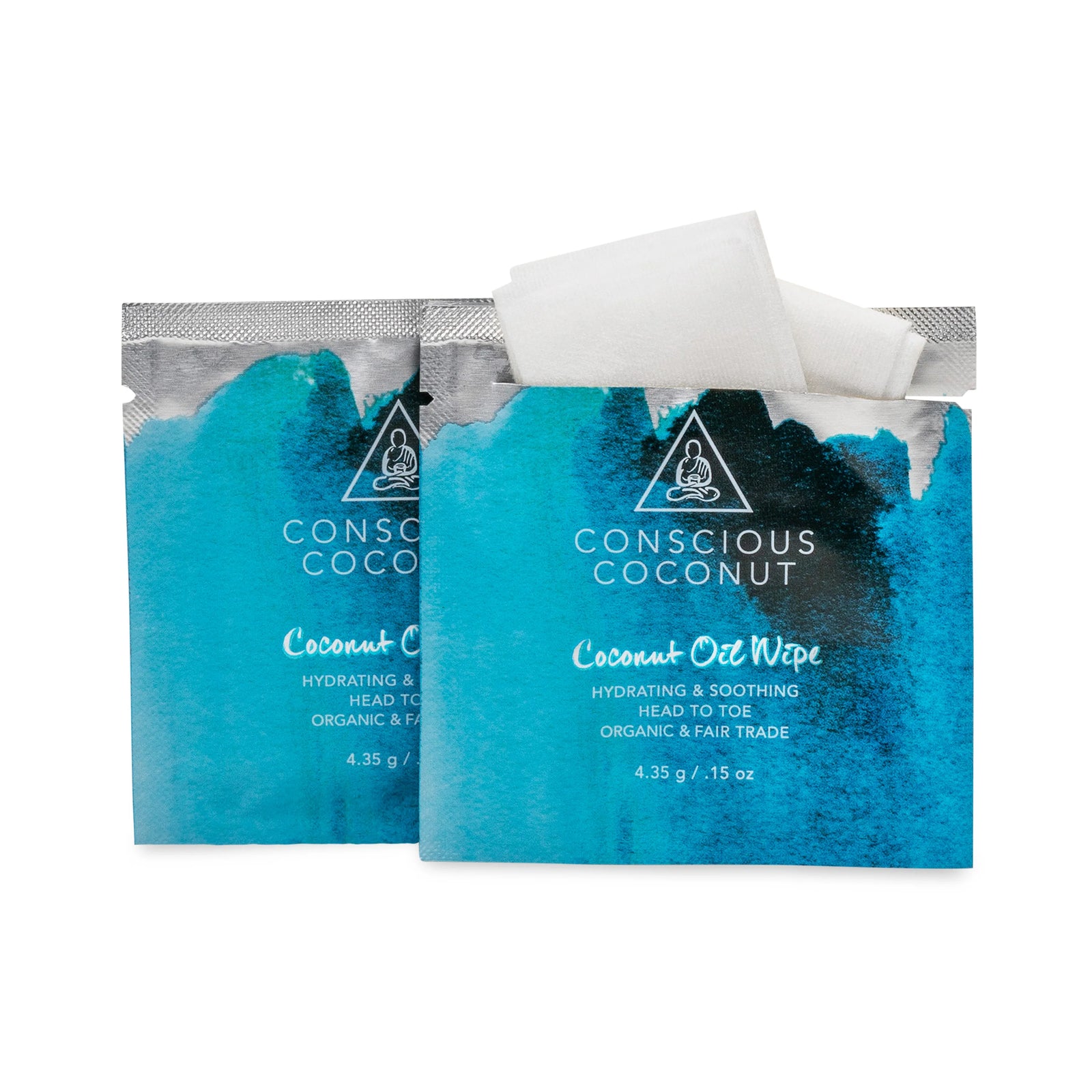 Conscious Coconut Travel Wipes Box