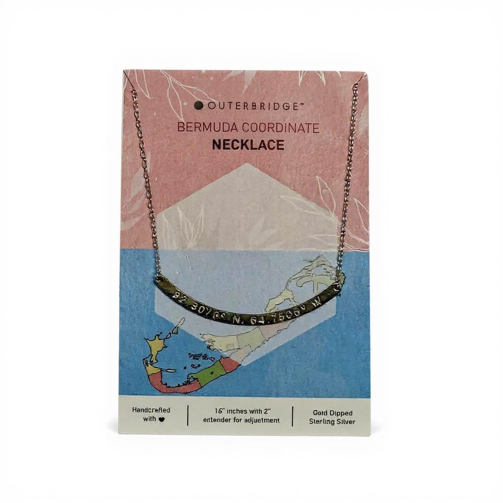 Outerbridge Jewelry Bermuda Coordinate Necklace - Silver