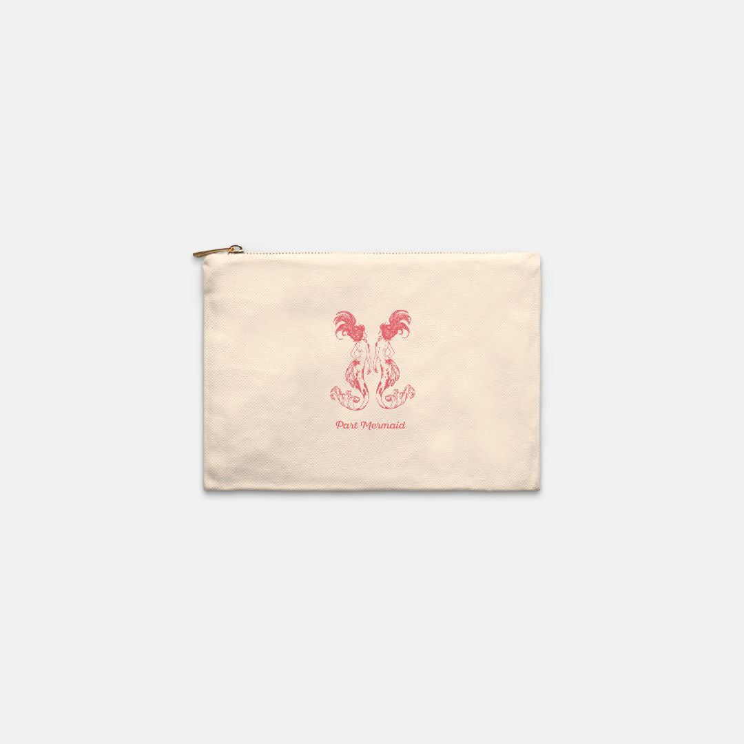 TABS Canvas Clutch - Mermaid