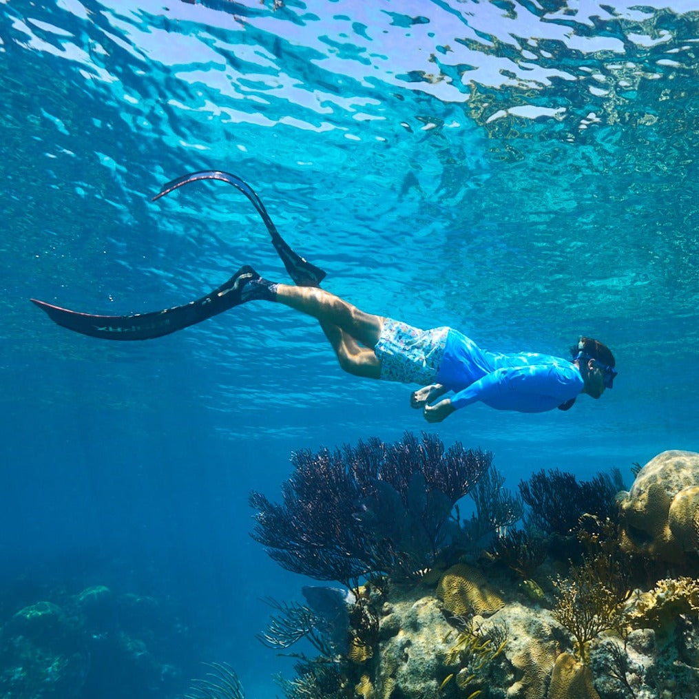 TABS Swim coastal print