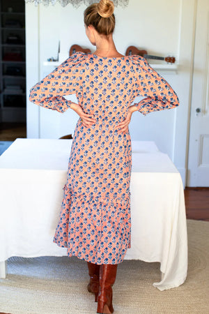 Emerson Fry Lucy Long Sleeve Dress - Little Marigolds Apple