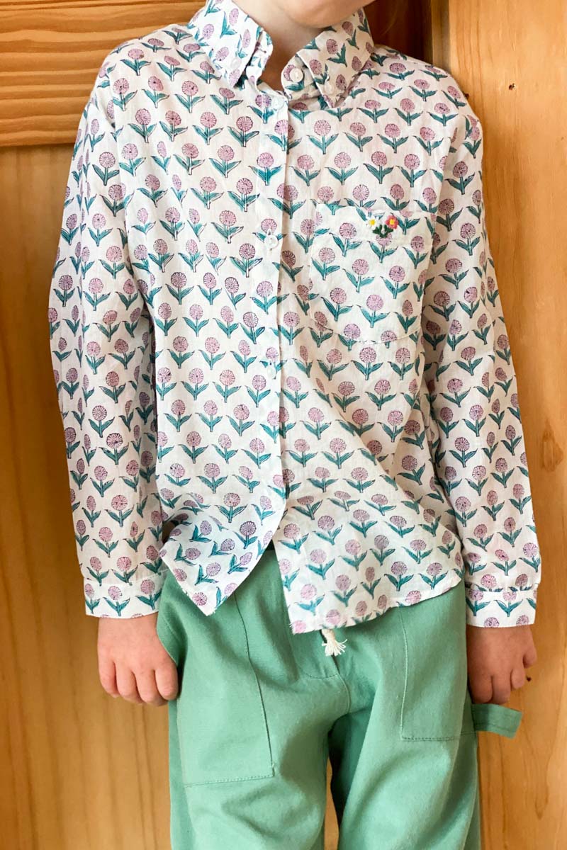 Emerson Fry Little Fry Papa's Shirt - Little Frances Rose