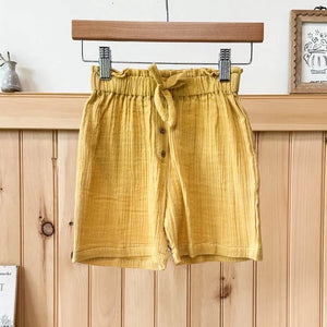 Emerson Fry Little Fry Sunshine Shorts - Marigold Organic