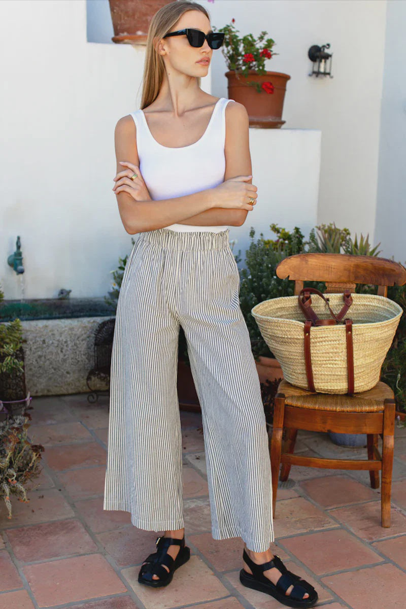 Emerson Fry Pull On Pocket Pant - Newburyport Stripe