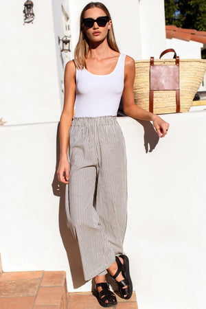 Emerson Fry Pull On Pocket Pant - Newburyport Stripe