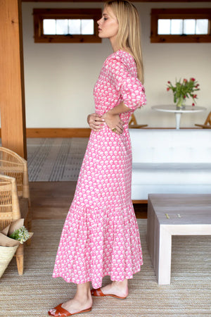 Emerson Fry Frances Dress 3 - Crescent Flower Bon Pink