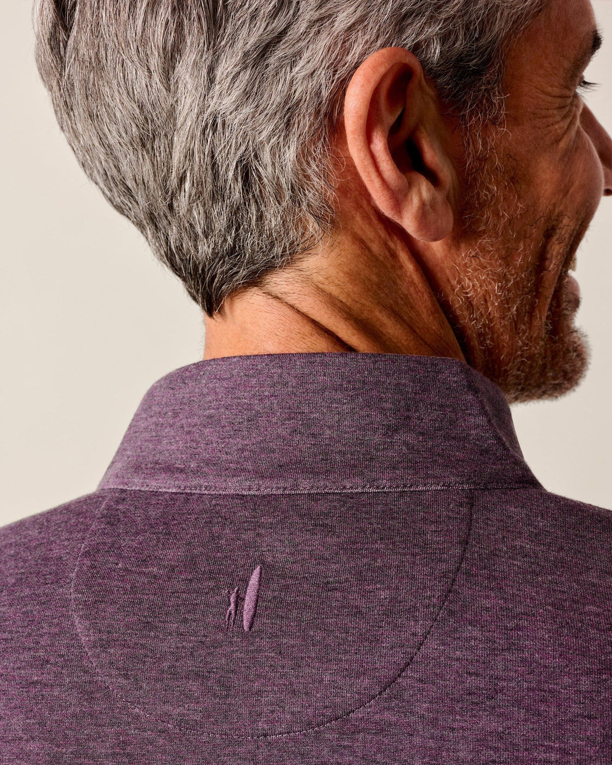 Johnnie-O Sully 1/4 Zip Pullover - Royal Plum