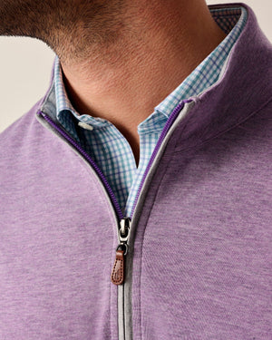 Johnnie-O Sully 1/4 Zip Pullover - Thistle