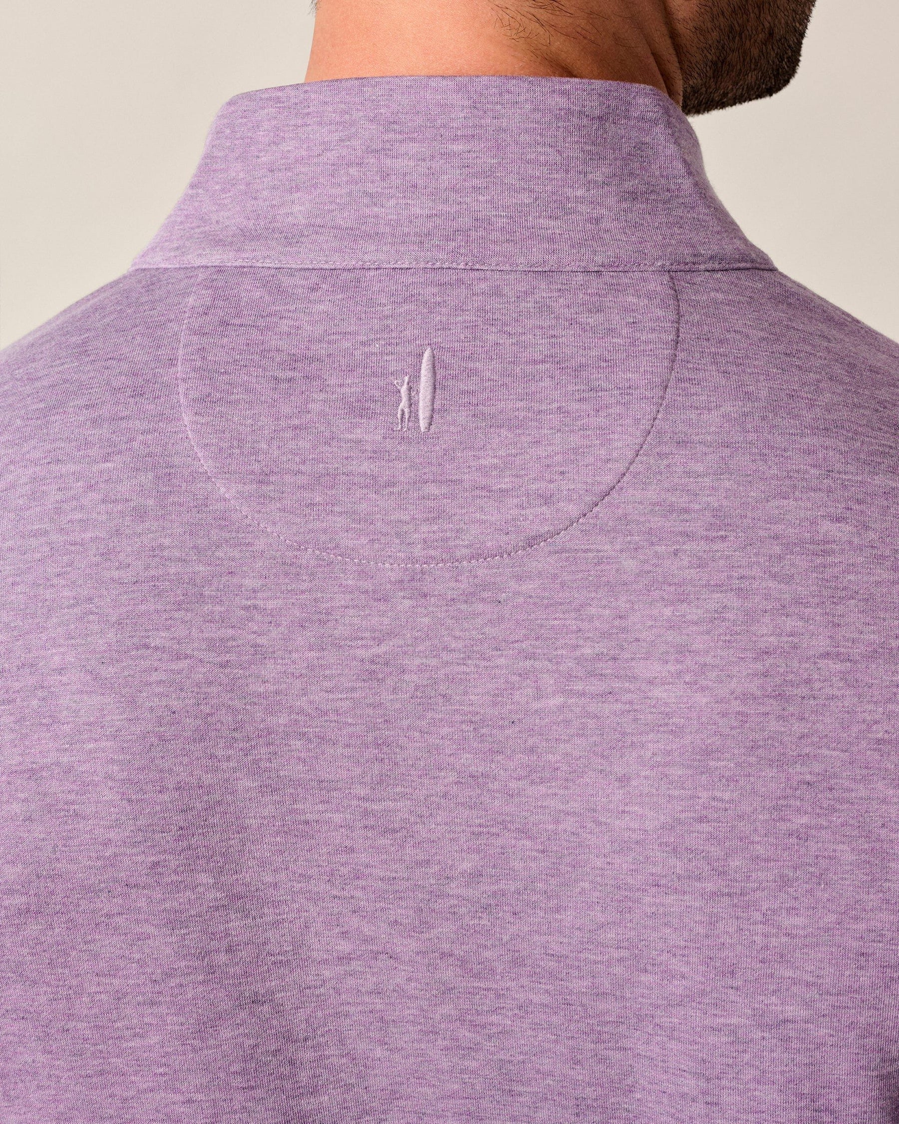 Johnnie-O Sully 1/4 Zip Pullover - Thistle