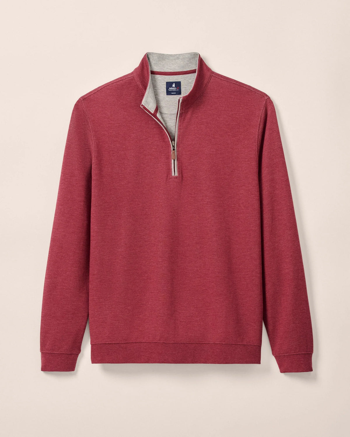 Johnnie-O Sully 1/4 Zip Pullover - Port