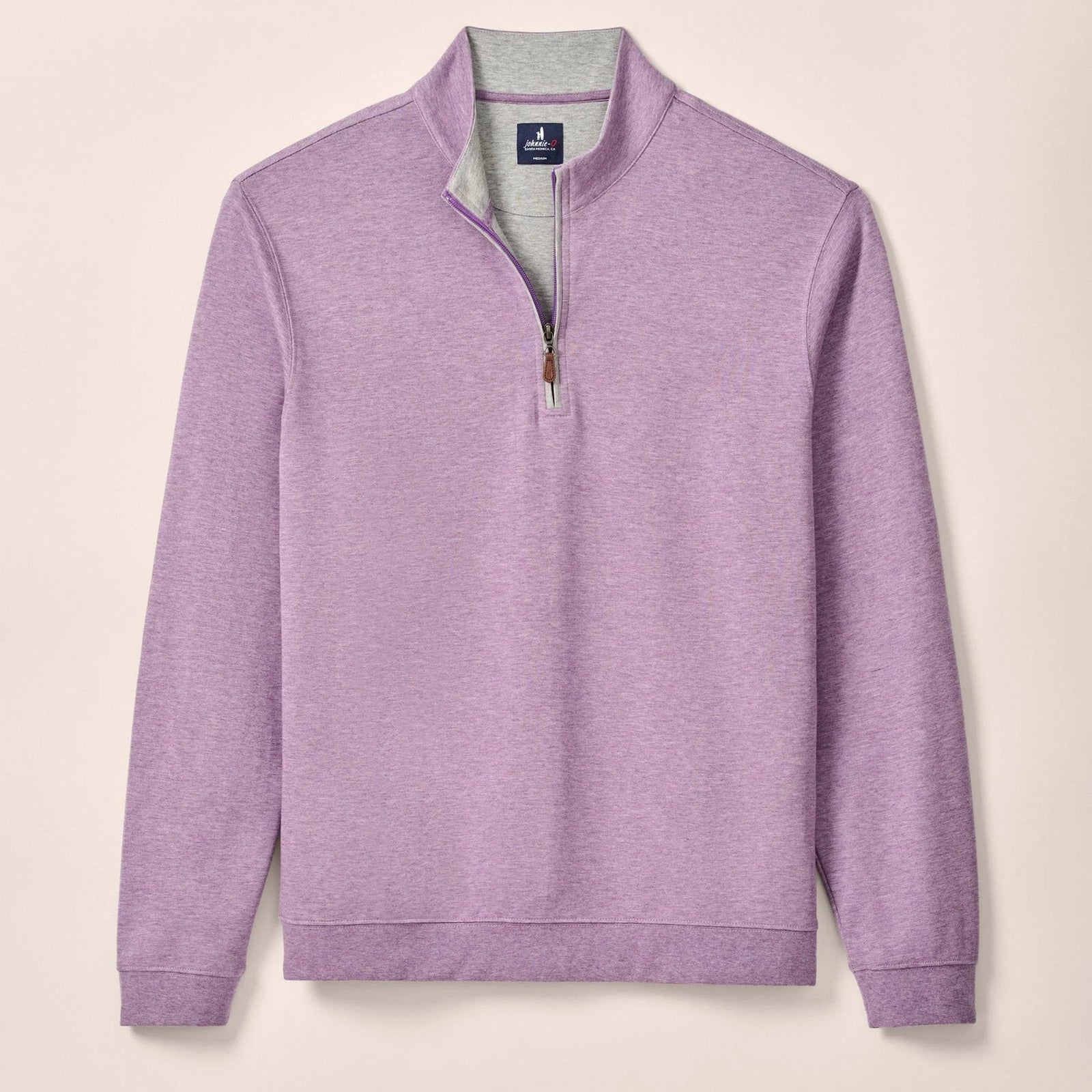 Johnnie-O Sully 1/4 Zip Pullover - Thistle