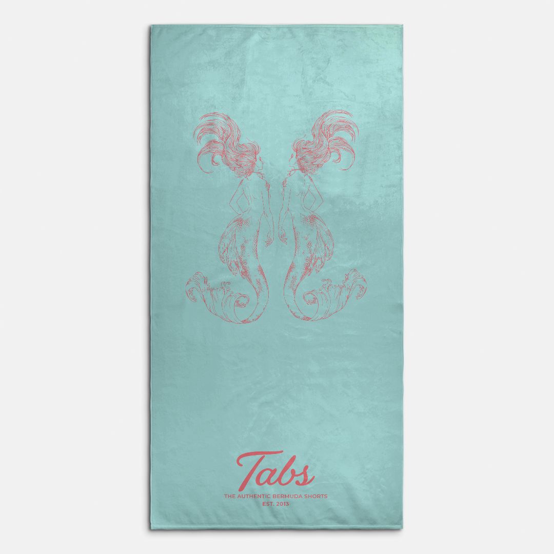 TABS Beach Towel - Mermaid